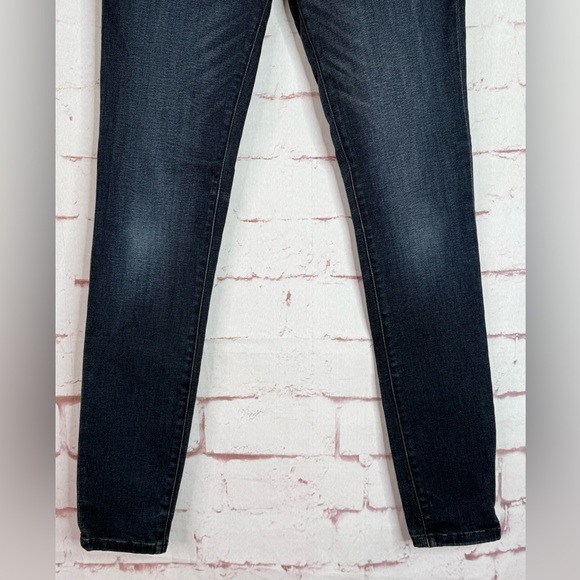 DL1961 Florence Sz 26 Mid Rise Instasculpt Skinny Dark Wash Blue Jeans 26” Waist - Picture 11 of 16